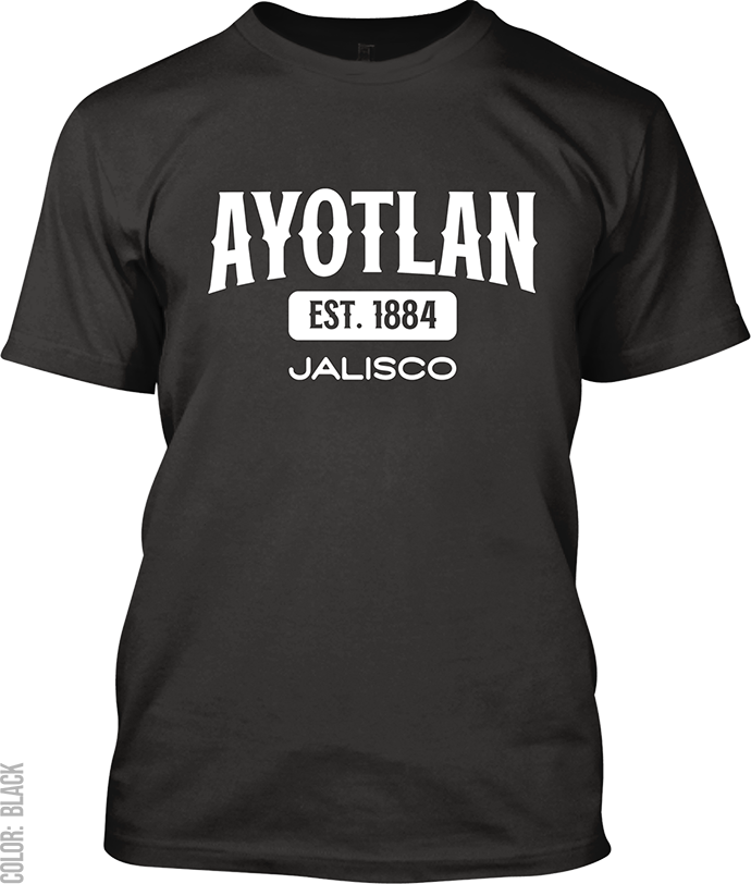 Ayotlan, Jalisco Athletic T-Shirt