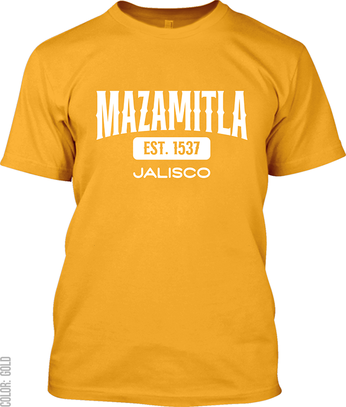 Mazamitla, Jalisco Athletic T-Shirt