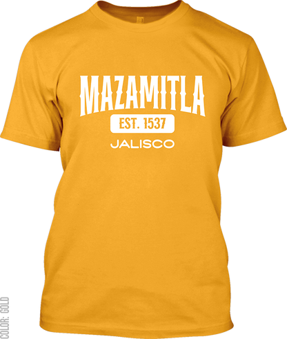 Mazamitla, Jalisco Athletic T-Shirt