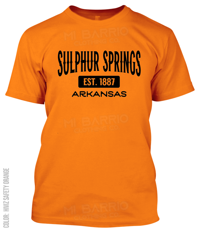 Sulphur Springs, Arkansas Athletic T-Shirt