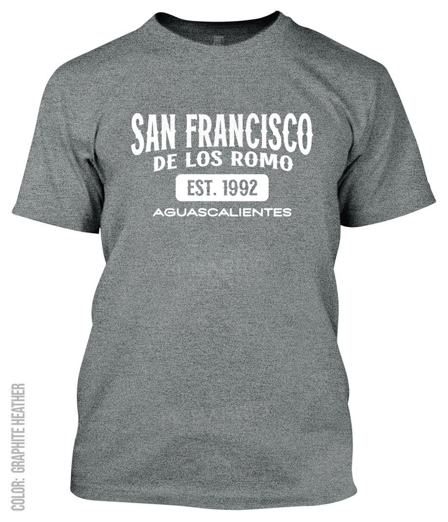 San Francisco De Los Romo, Aguascalientes Athletic T-Shirt