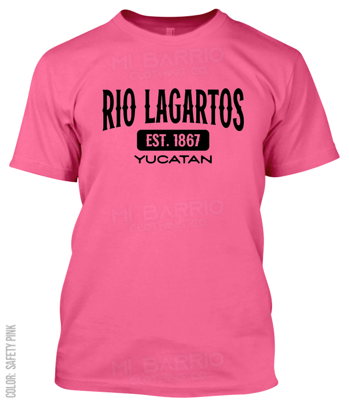 Rio Lagartos, Yucatan Athletic T-Shirt