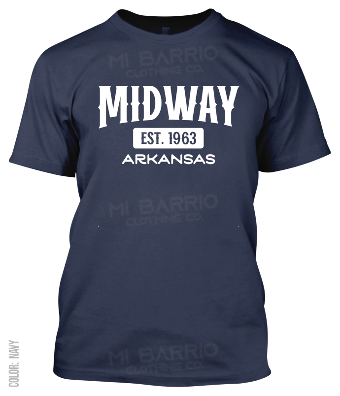 Midway, Arkansas Athletic T-Shirt