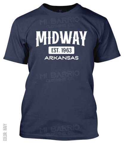 Midway, Arkansas Athletic T-Shirt