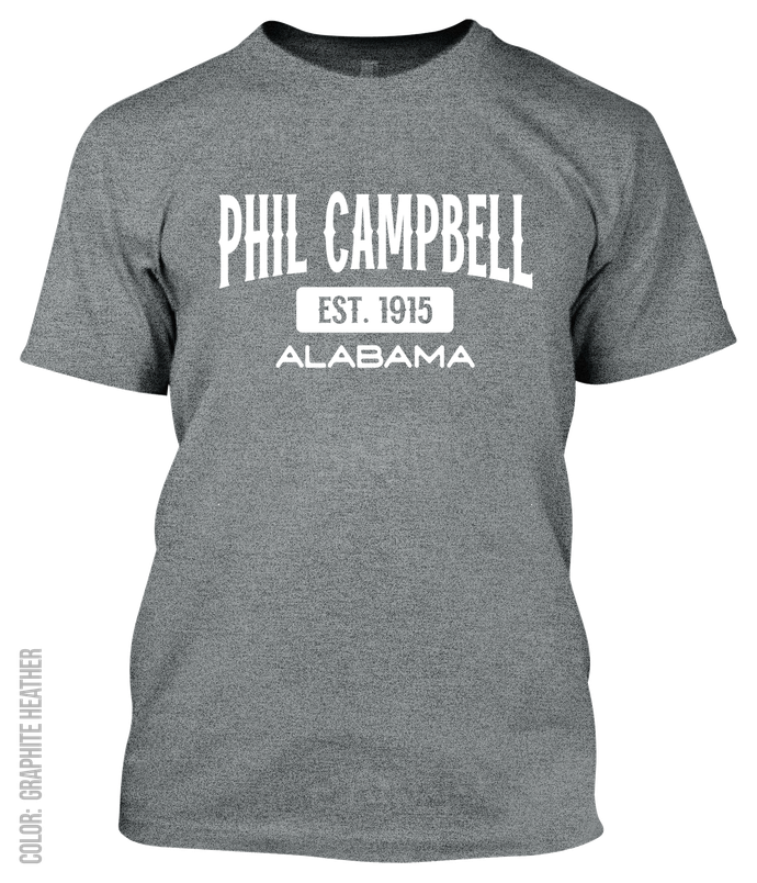Phil Campbell, Alabama Athletic T-Shirt