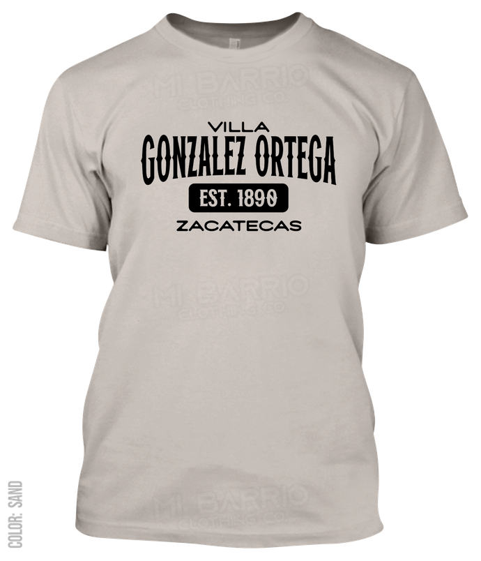 Villa Gonzalez Ortega, Zacatecas Athletic T-Shirt