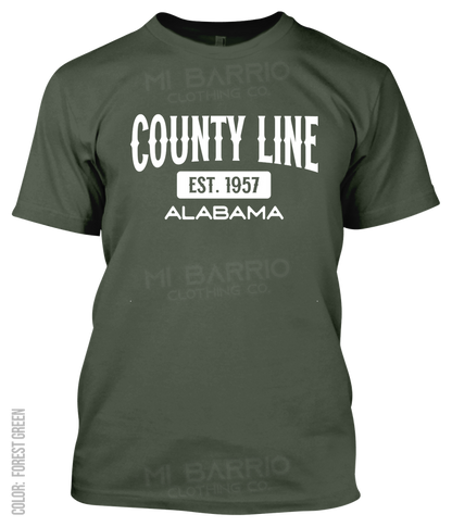 County Line, Alabama Athletic T-Shirt