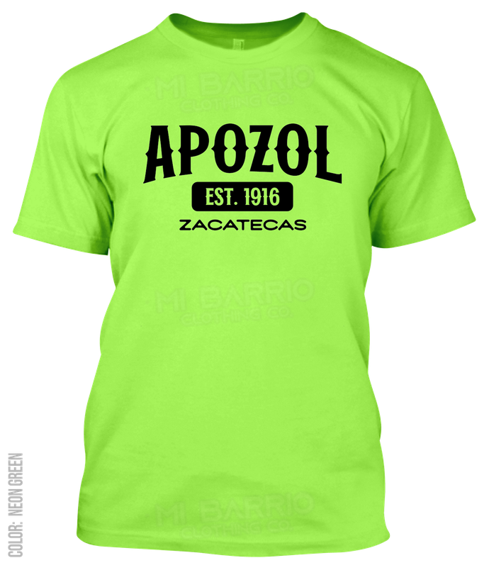Apozol, Zacatecas Athletic T-Shirt