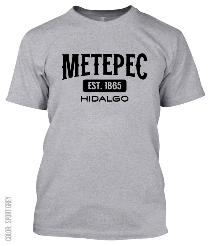 Metepec, Hidalgo Athletic T-Shirt