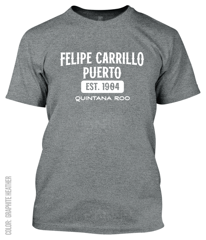 Felipe Carrillo Puerto, Quintana Roo Athletic T-Shirt