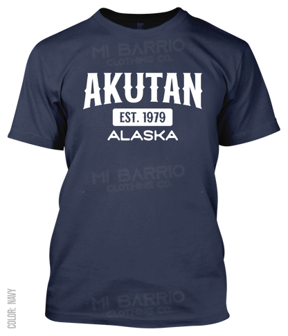 Akutan, Alaska Athletic T-Shirt
