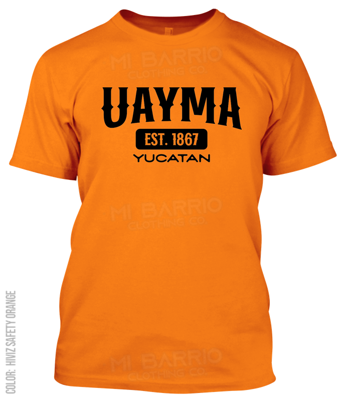 Uayma, Yucatan Athletic T-Shirt