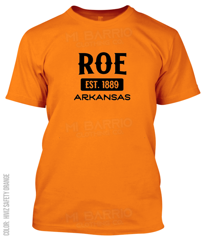 Roe, Arkansas Athletic T-Shirt