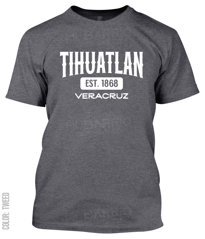 Tihuatlan, Veracruz Athletic T-Shirt