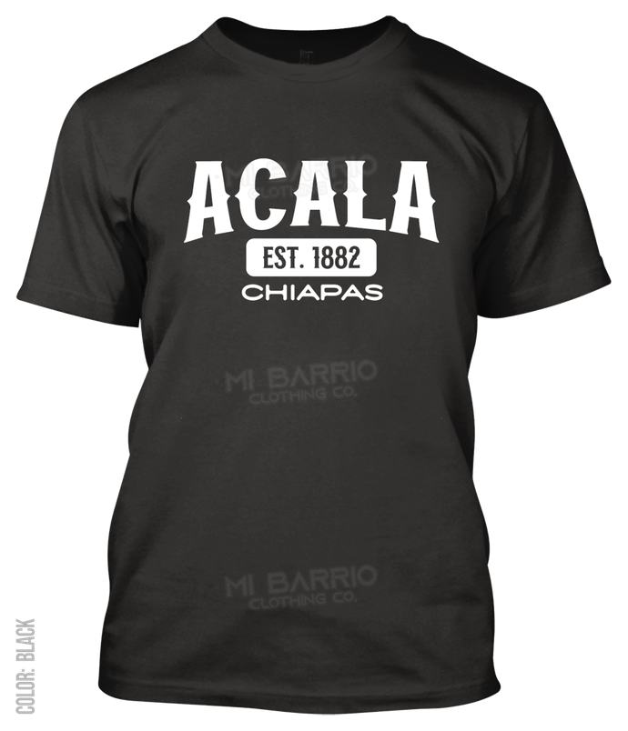 Acala, Chiapas Athletic T-Shirt