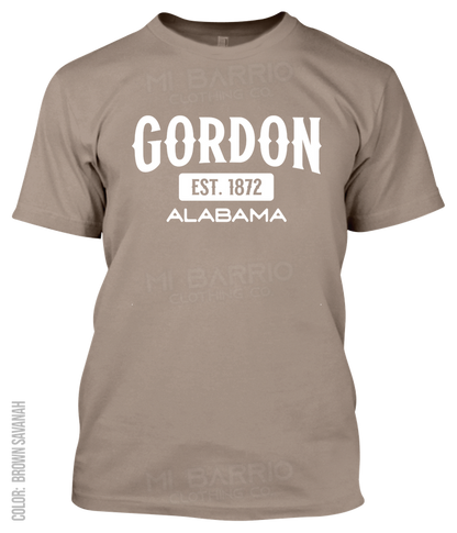Gordon, Alabama Athletic T-Shirt