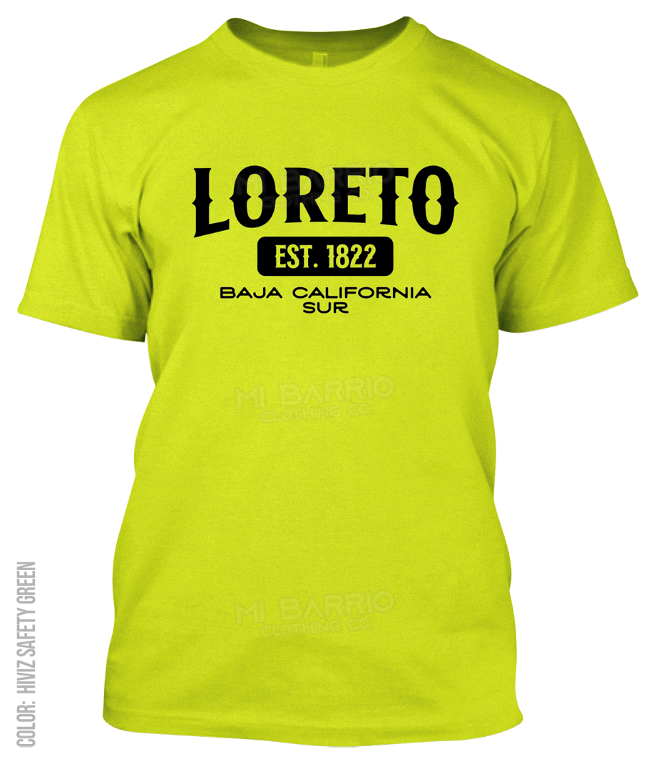 Loreto, Baja California Sur Athletic T-Shirt