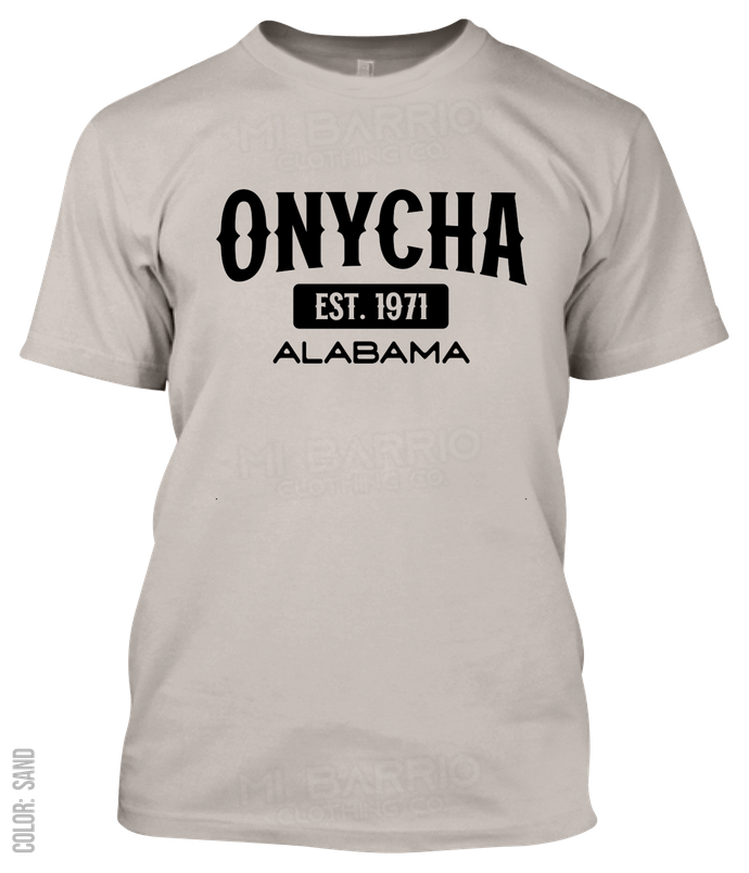 Onycha, Alabama Athletic T-Shirt