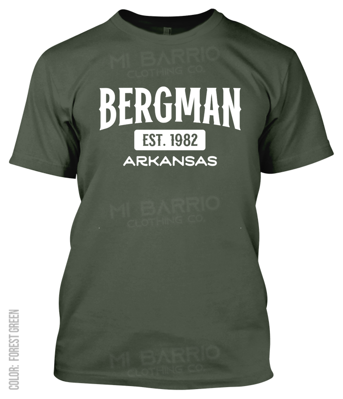 Bergman, Arkansas Athletic T-Shirt