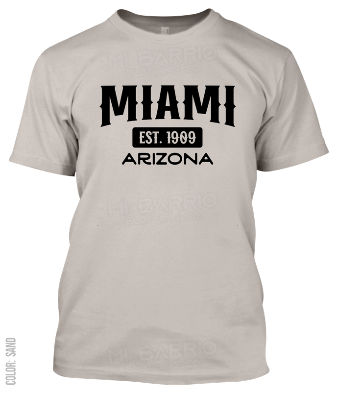 Miami, Arizona Athletic T-Shirt