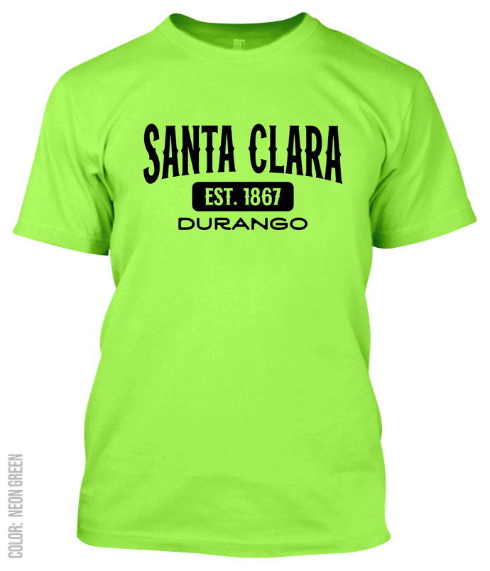 Santa Clara, Durango Athletic T-Shirt