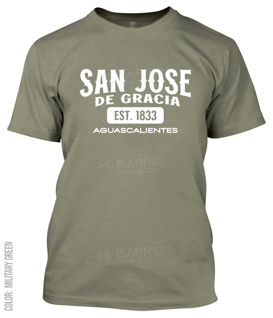 San Jose De Gracia, Aguascalientes Athletic T-Shirt
