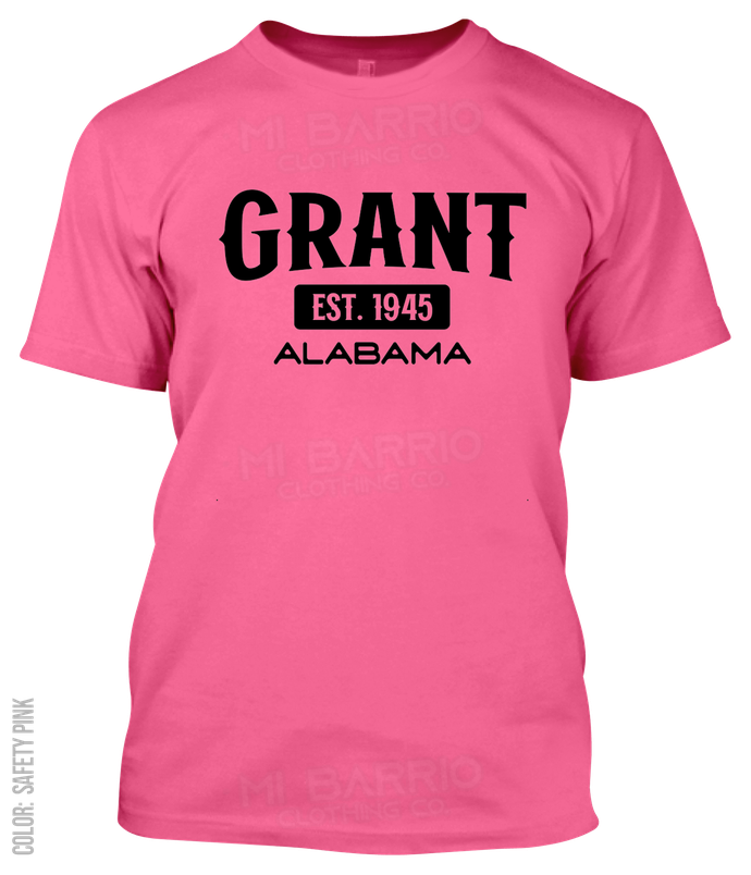 Grant, Alabama Athletic T-Shirt