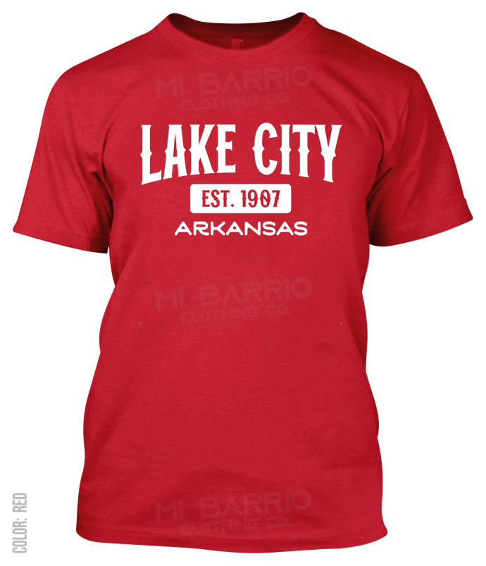 Lake City, Arkansas Athletic T-Shirt