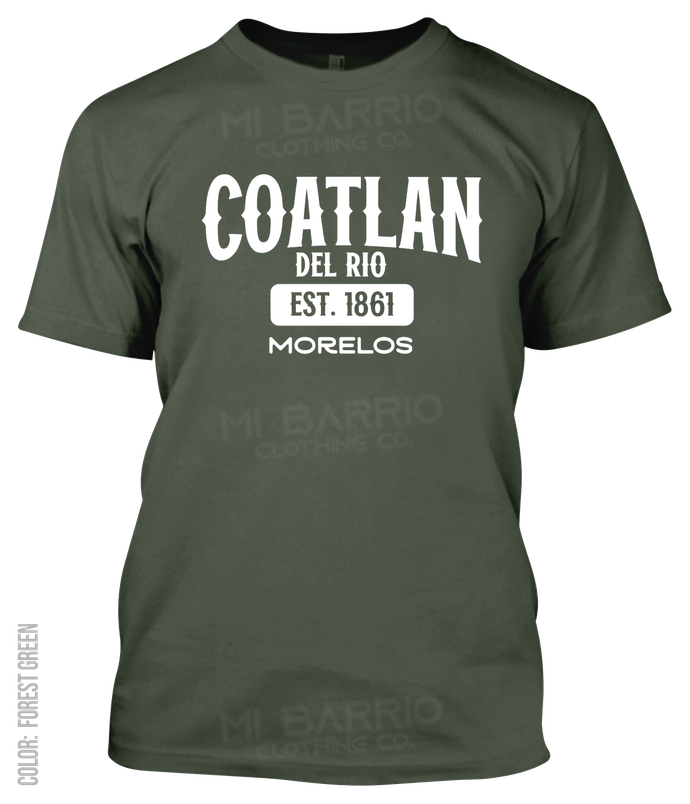 Coatlan Del Rio, Morelos Athletic T-Shirt