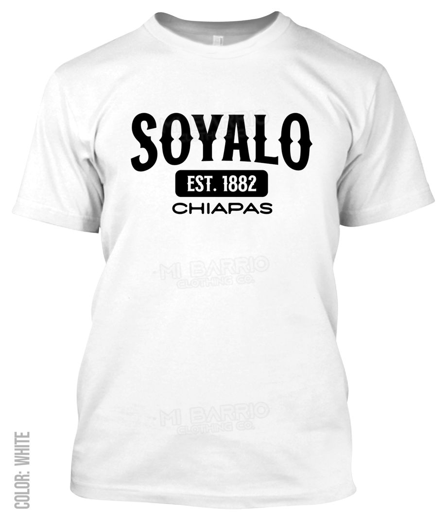 Soyalo, Chiapas Athletic T-Shirt