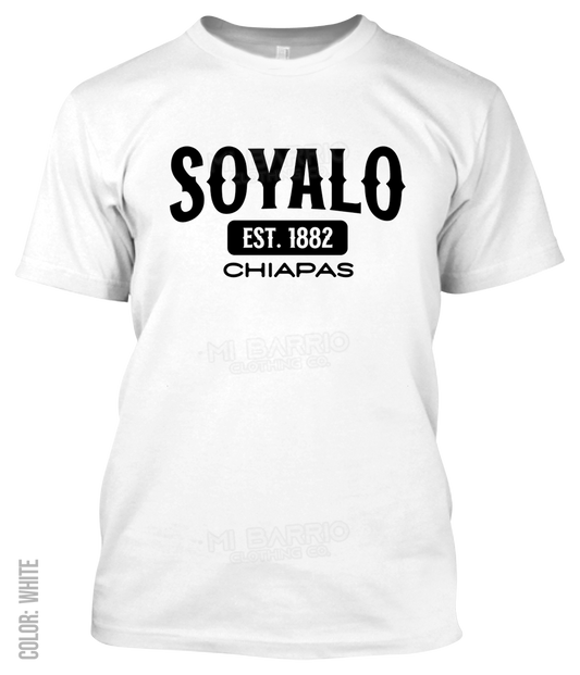 Soyalo, Chiapas Athletic T-Shirt