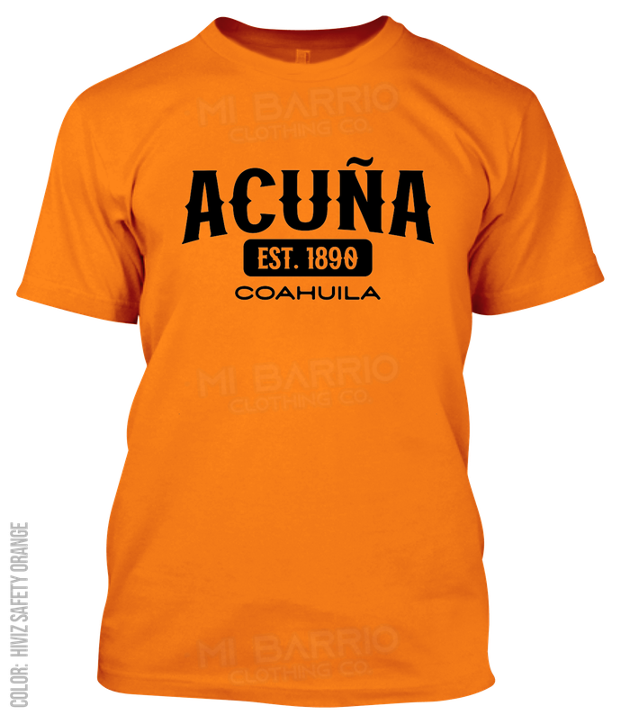 Acuña, Coahuila Athletic T-Shirt