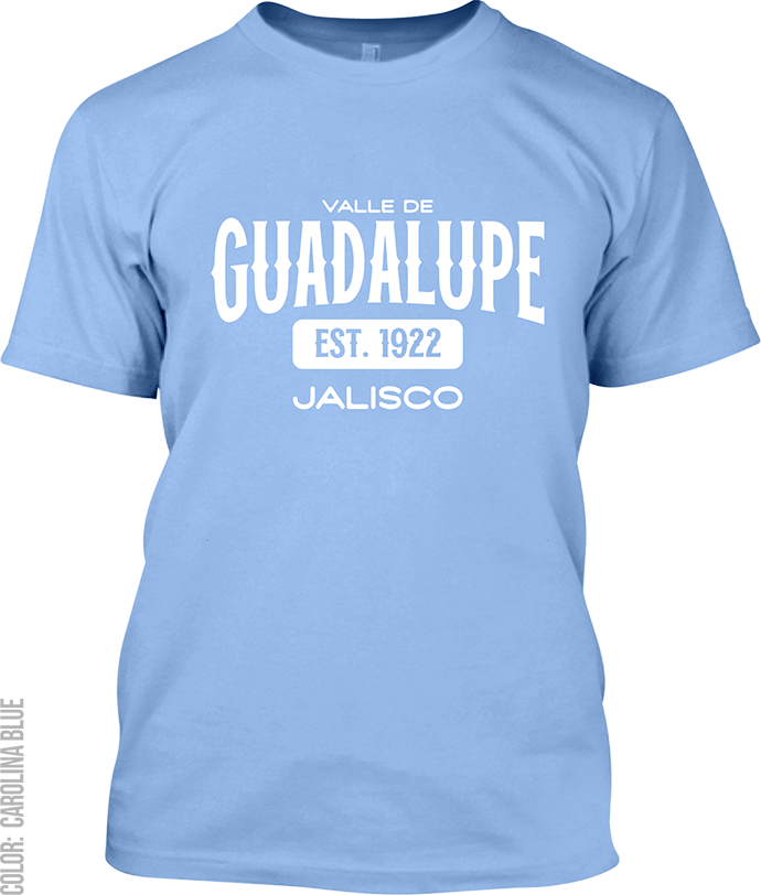 Valle De Guadalupe, Jalisco Athletic T-Shirt