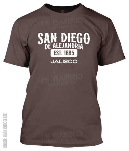 San Diego De Alejandria, Jalisco Athletic T-Shirt