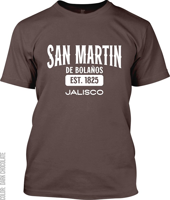 San Martin De Bolaños, Jalisco Athletic T-Shirt