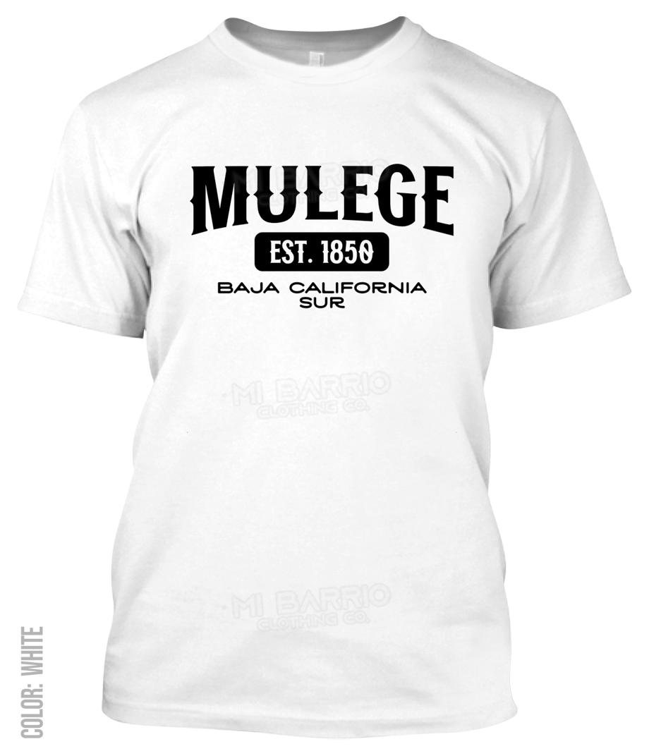 Mulege, Baja California Sur Athletic T-Shirt