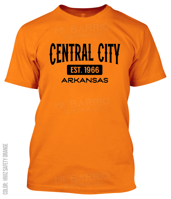 Central City, Arkansas Athletic T-Shirt