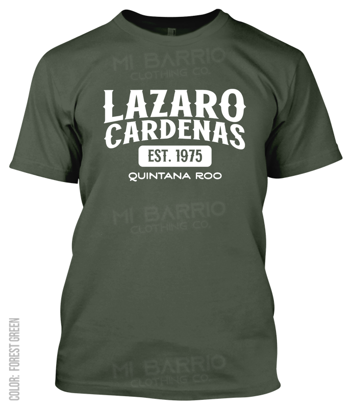 Lazaro Cardenas, Quintana Roo Athletic T-Shirt
