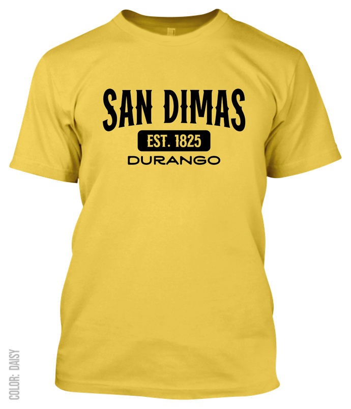 San Dimas, Durango Athletic T-Shirt