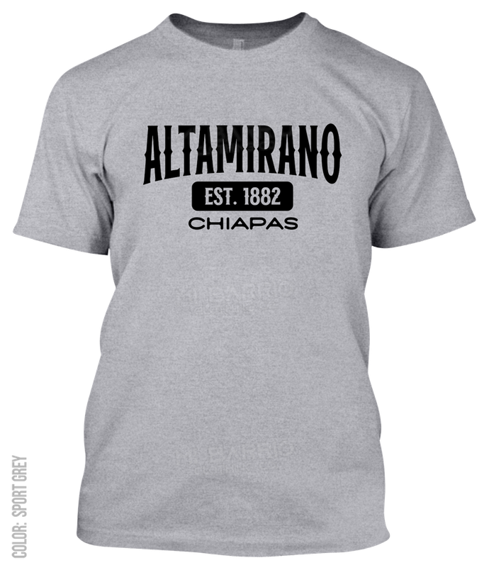 Altamirano, Chiapas Athletic T-Shirt