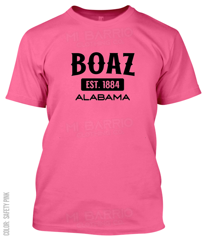 Boaz, Alabama Athletic T-Shirt