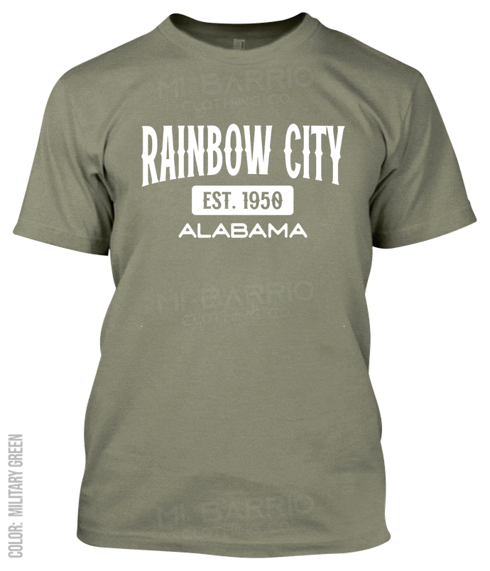 Rainbow City, Alabama Athletic T-Shirt