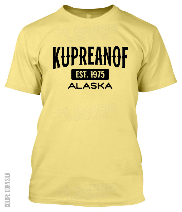 Kupreanof, Alaska Athletic T-Shirt
