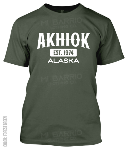 Akhiok, Alaska Athletic T-Shirt
