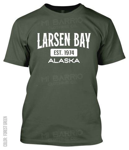 Larsen Bay, Alaska Athletic T-Shirt