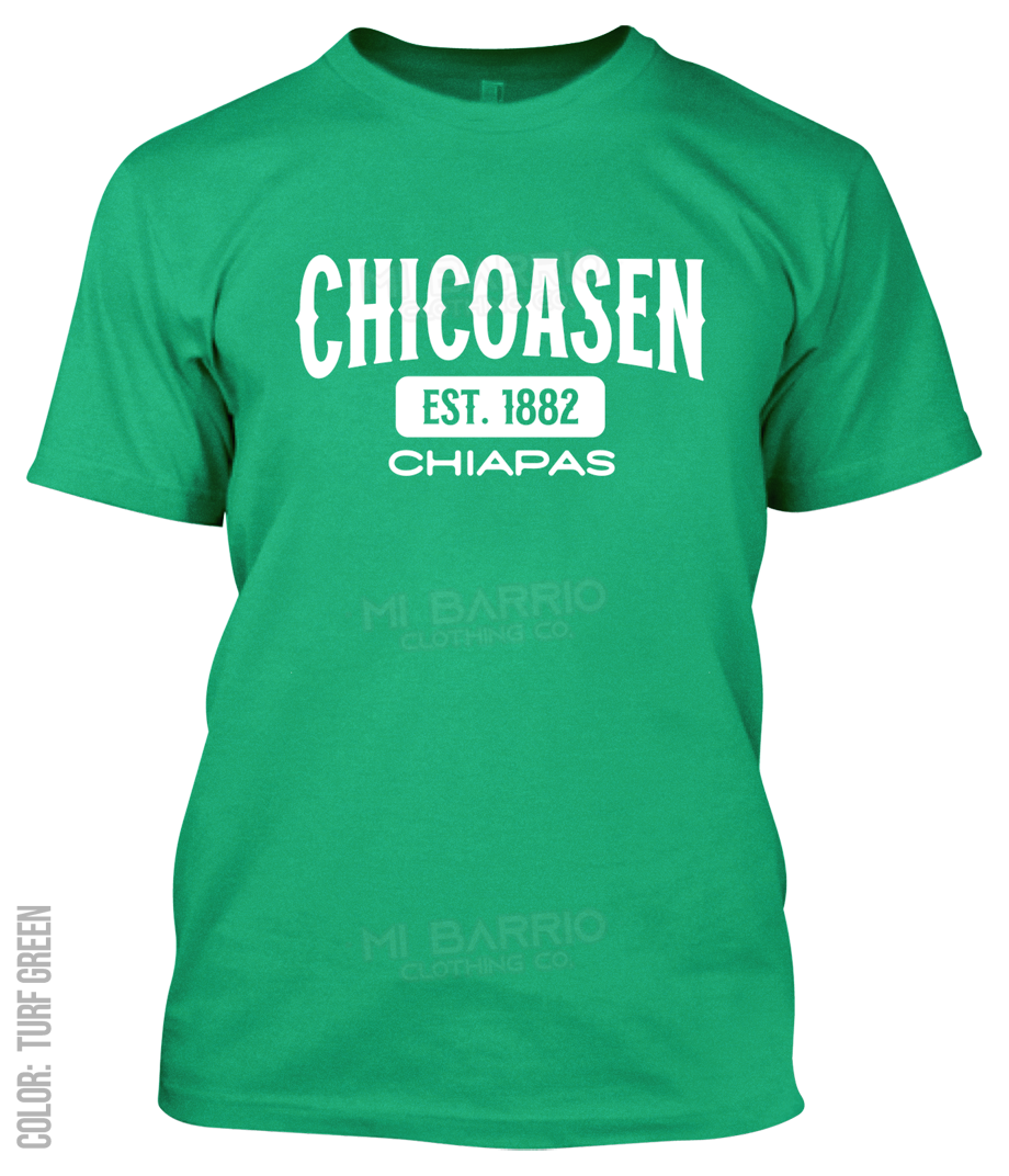 Chicoasen, Chiapas Athletic T-Shirt