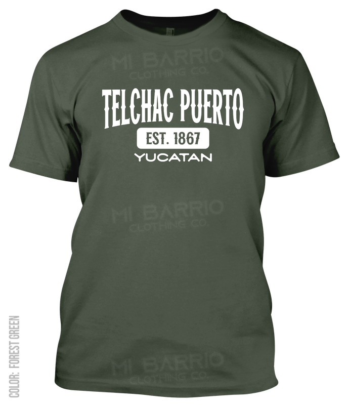 Telchac Puerto, Yucatan Athletic T-Shirt