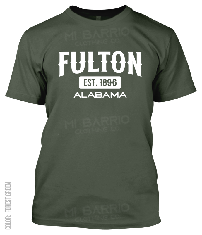 Fulton, Alabama Athletic T-Shirt