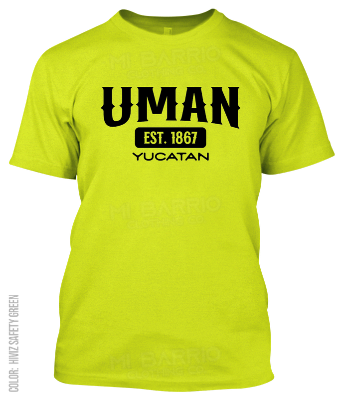 Uman, Yucatan Athletic T-Shirt
