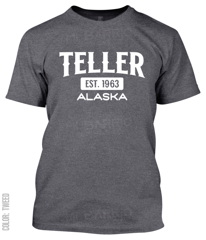 Teller, Alaska Athletic T-Shirt